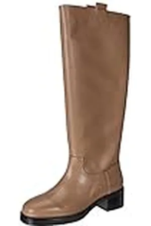 L37 Handmade Shoes GIVE Peace A Chance Knee High Boot, , 35 EU