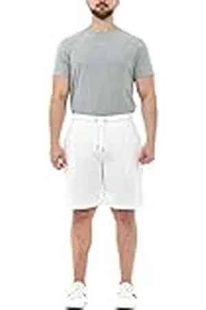 M17 Mens Gerecycleerde Jogger Shorts Casual Comfortabele Lounge Training Zomer Sport Gym Broek Zakken, , XL