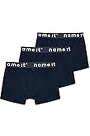 NAME IT Boxershorts voor jongens Basic Set van 3, , 86