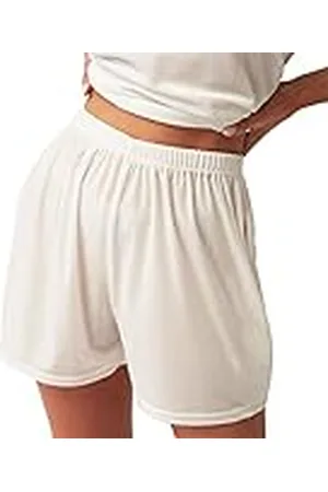 OHS Clothing Fluwelen elastische shorts voor dames, comfortabel en loungewear, , M/L