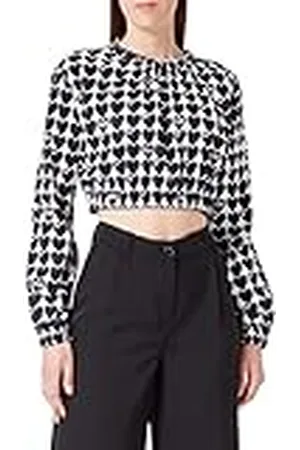 Moschino Dames Cropped Blouse, , 40