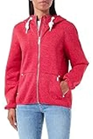 Yuka Nagate Gebreide fleecejas voor dames, 16331338, , L, , L