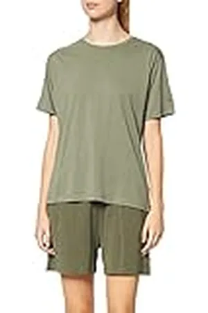 Marc O’ Polo Body & Beach Dames W-loungeset met ronde hals pyjamaset