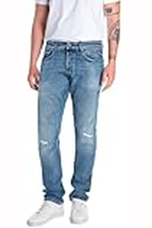 Replay Heren Straight Fit Jeans Grover Original Collectie, , 31W / 32L
