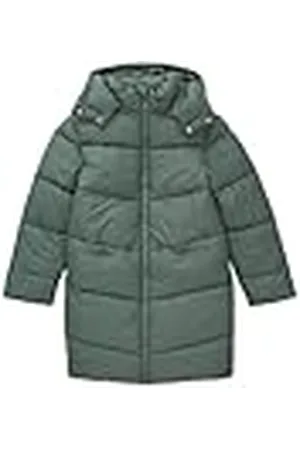 TOM TAILOR Meisjes 1038496 kinderjas, 19643-Green Dust, 164, , 164 cm