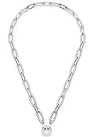 Leonardo Leonardo Jewels Halskette Moni Clip&Mix für Damen aus Edelstahl in der Farbe Silber mit Clipverschluss, Länge: 43 cm, 023067