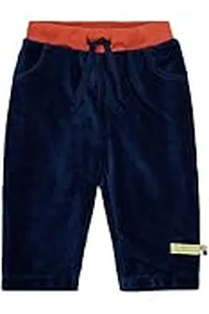 loud + proud Unisex corduroy, GOTS gecertificeerde broek, ultramarine, 62/68