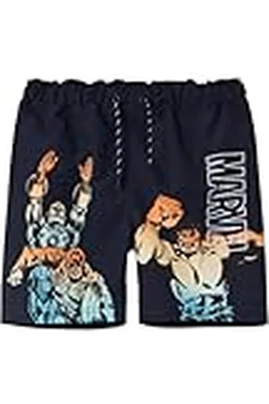NAME IT Nkmmakavel Marvel zwemshorts Mar zwemshorts voor jongens, , 128