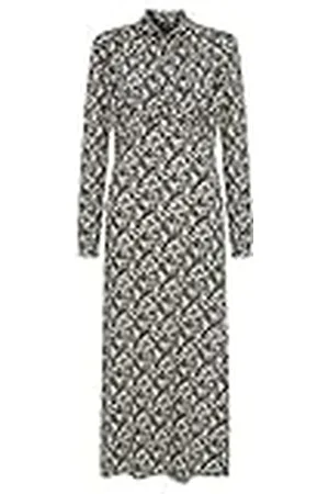 İpekyol Gebreide damesjurk met bloemenprint, , 36