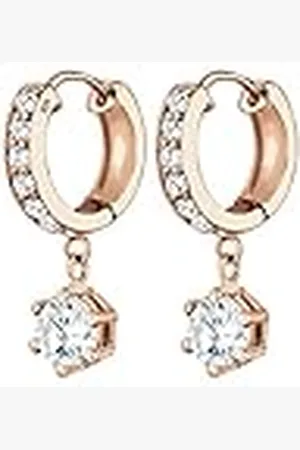 Elli Oorbellen creolen zirkonia elegant fonkelend 925 zilver, Kristal, Zirkonia