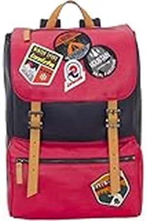 Invicta Seven -rugzak - My Jolly Bicolor - Gemaakt in Italiaans leer - Laptoptas - 18 L - Speciale editie