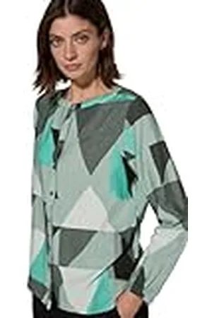 CECIL Gedrukte blouse met ronde hals, , XL