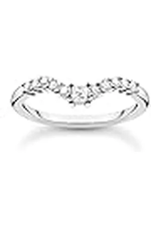 Thomas Sabo Ring met witte stenen 925 sterling zilver TR2398-051-14-56