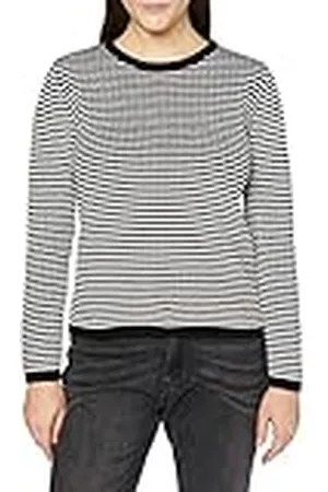 Blue Seven Damestrui met strepen, ronde hals, , 38