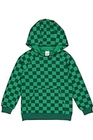 Green Cotton BMX-hoodie voor jongens, , 122