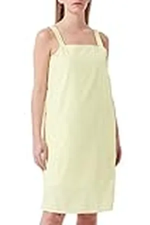 JACK & JONES JACK&JONES JJXX JXNIKITA POPLIN SN jurk, elfin geel, S