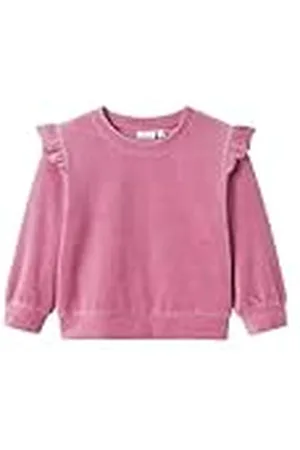 NAME IT Nmfnew Nreg Ls Vel Top shirt met lange mouwen voor meisjes, , 104