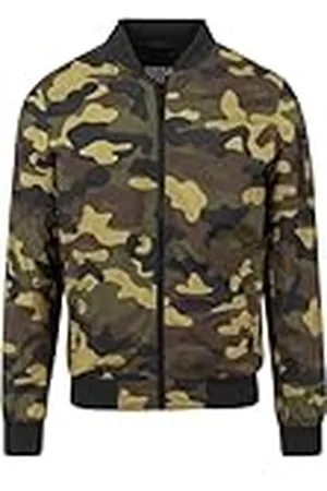 Urban classics Heren Light Camo Bomber Jacket, , M