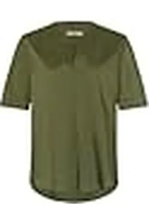 Brax Damesblouse Veri Basic Cotton blouse met halve mouwen, , 38