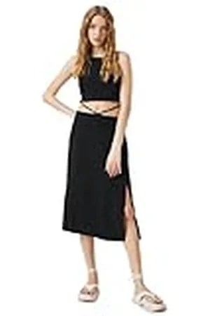 Koton Halterjurk met uitgesneden details voor dames, , 64