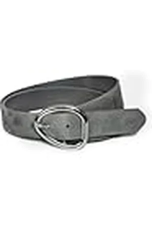 CECIL Dames B580757 riem, chalk grey leer, 110, , 110