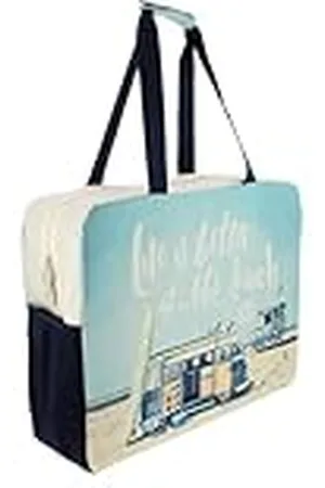 Brisa VW Collection - Volkswagen grote boodschappentas, shopper-tas, strandtas, , 27 L, VW T1 bus