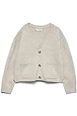 VERO MODA Vmgemma Ls V-hals gebreide cardigan VMA Noos gebreid vest, , XS