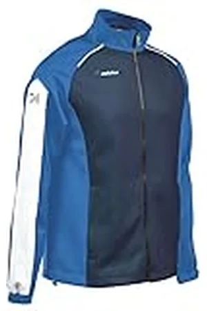 Asioka Sportjack voor volwassenen - trainingsjack heren - trainingsjack unisex - kleur koningsblauw/marineblauw