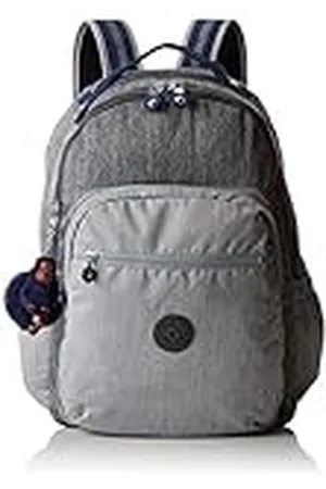 Kipling SEOUL GO kinderrugzak, 44 cm, 27 liter, Ash Denim Bl, , 44 EU, SEOUL GO