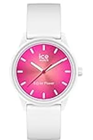 Ice-Watch ICE solar power Coral reef - Dames horloge met siliconen band - 019031 (Small)