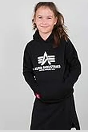 Alpha Industries Basic Hoodie voor kinderen en tieners Black