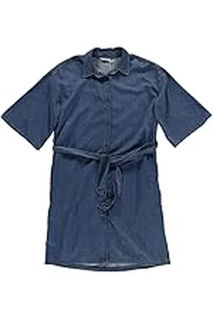 Mustang Dames stijl Lorida Denim Shirt Jurk, , 36