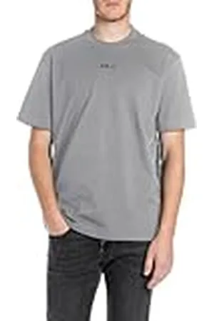 Replay Basic T-shirt voor heren, ronde hals, korte mouwen, , M