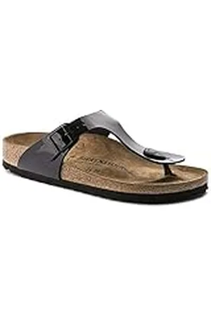 Birkenstock Gizeh Teenslippers voor dames, zwart, 38 EU
