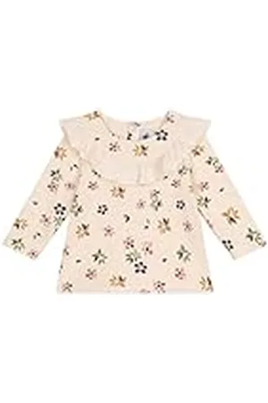 Petit Bateau Blouse met lange mouwen voor meisjes, , 6 Maanden