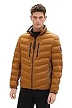 TOM TAILOR Heren 1038907 Jas, 25985-Deep Cognac, L, , L