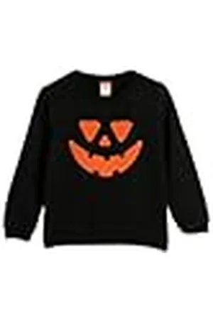 Koton Babyboys Pumpkin Bedrukt Lange Mouwen Crew Neck Katoenen Sweatshirt, , 18-24 Monate