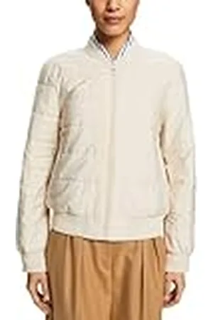 ESPRIT Dames 014EE1G367 Jas, 295/CREAM BEIGE, M, , M
