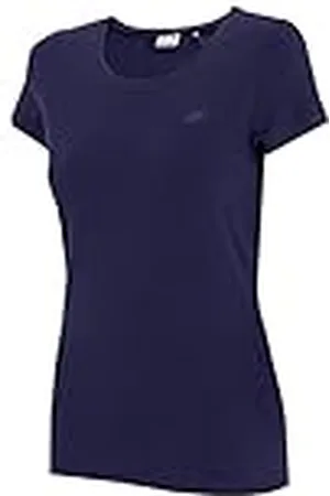 4F Sportstyle Classic T-shirt L22 TSD350 voor dames, sportief van superzachte stof katoen, , S