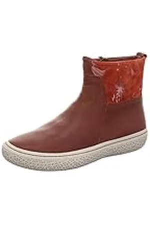 Think! Dames TJUB_3-000650 chroomvrij gelooide duurzame enkellaarzen, 3020 kastanje/combi, 40 EU