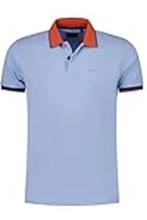 NZA Kinloch Rhythm Blue S Herenoverhemd, , S