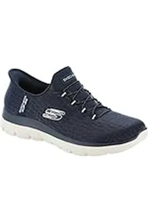 Skechers Handsfree instappers voor dames Summits Classy Night, marine/Zilver, 42 EU