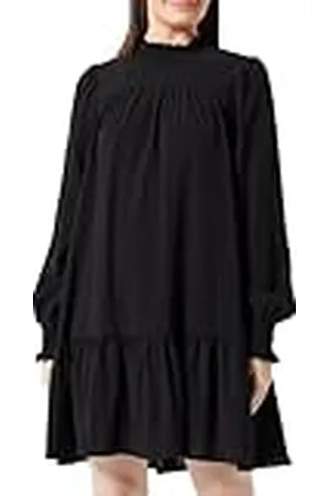 VERO MODA VMSHILAH NAJA HIGH NECK DRESS WVN GA, , M