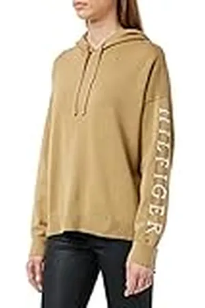 Tommy Hilfiger Vrouwen katoen grafische hoodie trui truien, , L, , L