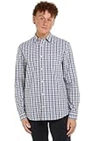 Tommy Hilfiger Geruit overhemd met lange mouwen voor heren, , XXS