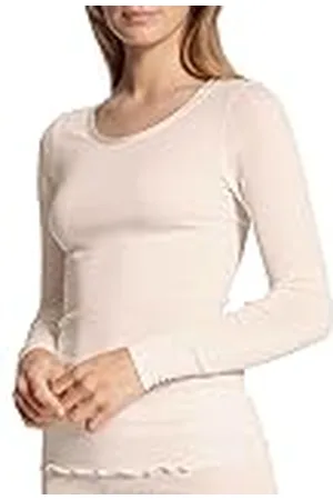 Calida True Confidence Top voor dames met lange mouwen, , S