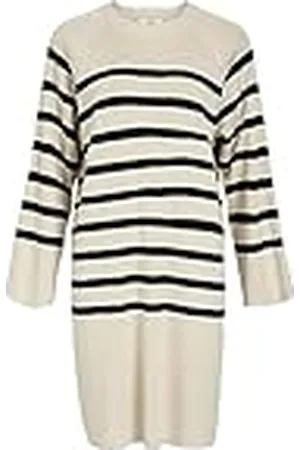 Object Dames Objester L/S Knit Dress Noos gebreide jurk, , L