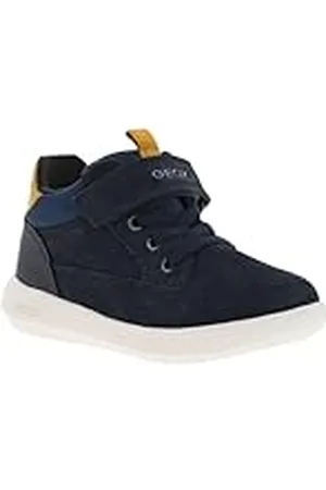 Geox Baby B HYROO BOY enkellaars, marineblauw/oker, 4 UK kind, , 4 UK Child