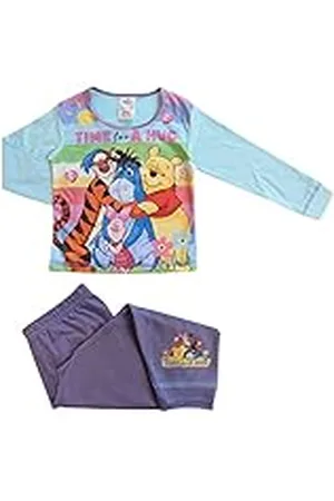 Disney Meisjes Winnie De Poeh Pyjama Teigetje Eeyore Knorretje (4-5 jaar)