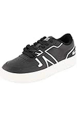Lacoste 45SMA0126, korte sneakers voor heren, BLK/WHT, 42 EU, , 42 EU